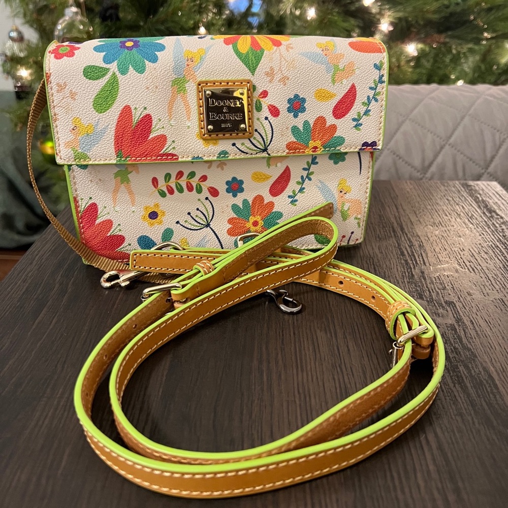 Disney Tinker Bell Crossbody Bag Dooney & Bourke Flower & Garden Festival 2019